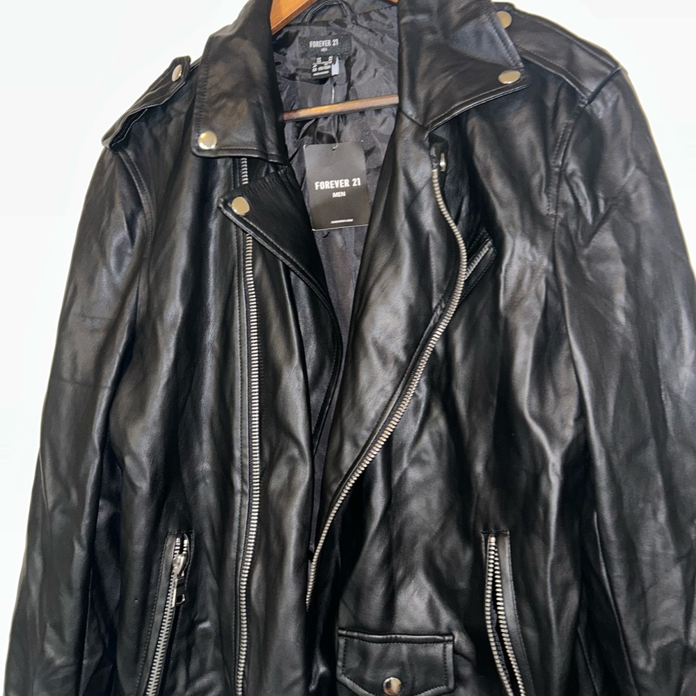 Forever 21 Medium Faux Leather Jacket